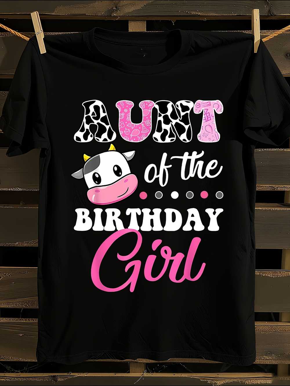 WoAunt of the Birthday Girl Cow Print T-Shirt Mens Tshirt Womens Tshirts with Letters Print Short Sleeves T-Shirt Casual Street Tee Shirt Top XXXL
WoAunt of the Birthday Girl Cow Print T-Shirt Mens Tshirt Womens Tshirts with Letters Print Short Sleeves T-Shirt Casual Street Tee Shirt Top XXXL