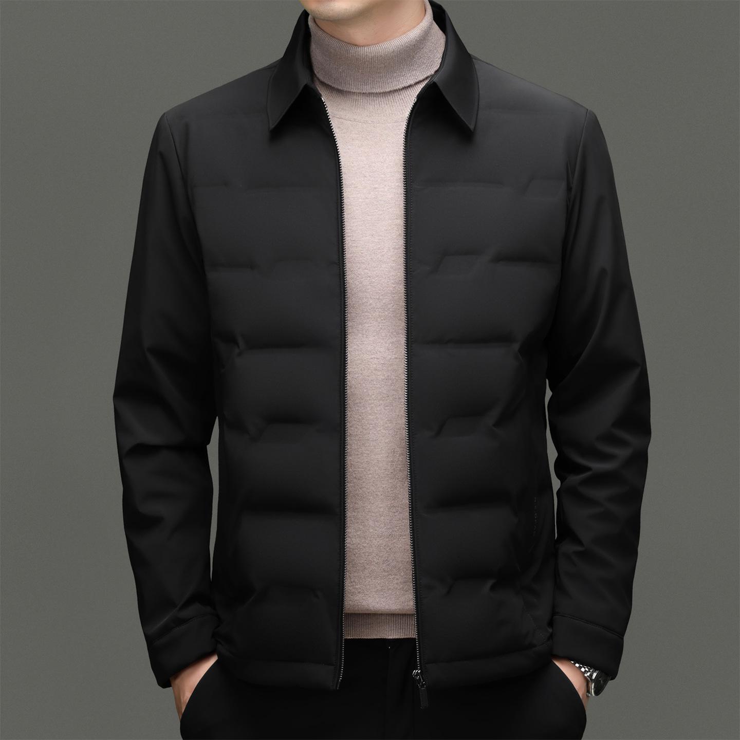 2025 Winter Dad s 90% Down Jacket: Casual Business Cardigan for Middle-Aged & Elderly Men XL зелений/чорний
2025 Winter Dad s 90% Down Jacket: Casual Business Cardigan for Middle-Aged & Elderly Men XL зелений/чорний