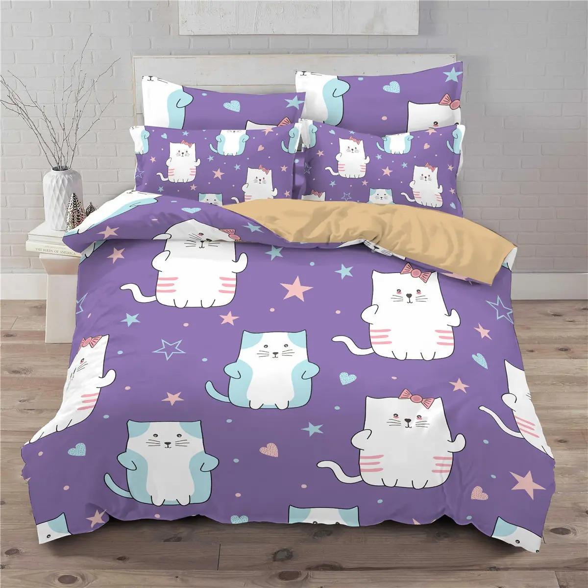 Cat Duvet Cover Cute Kitten Pet Bedding Set Full Queen For Boys Girls Lovely Funny Cats Animal Comforter Cover With 2 Pillowcase EU King(240*220cm)3pcs
Cat Duvet Cover Cute Kitten Pet Bedding Set Full Queen For Boys Girls Lovely Funny Cats Animal Comforter Cover With 2 Pillowcase EU King(240*220cm)3pcs