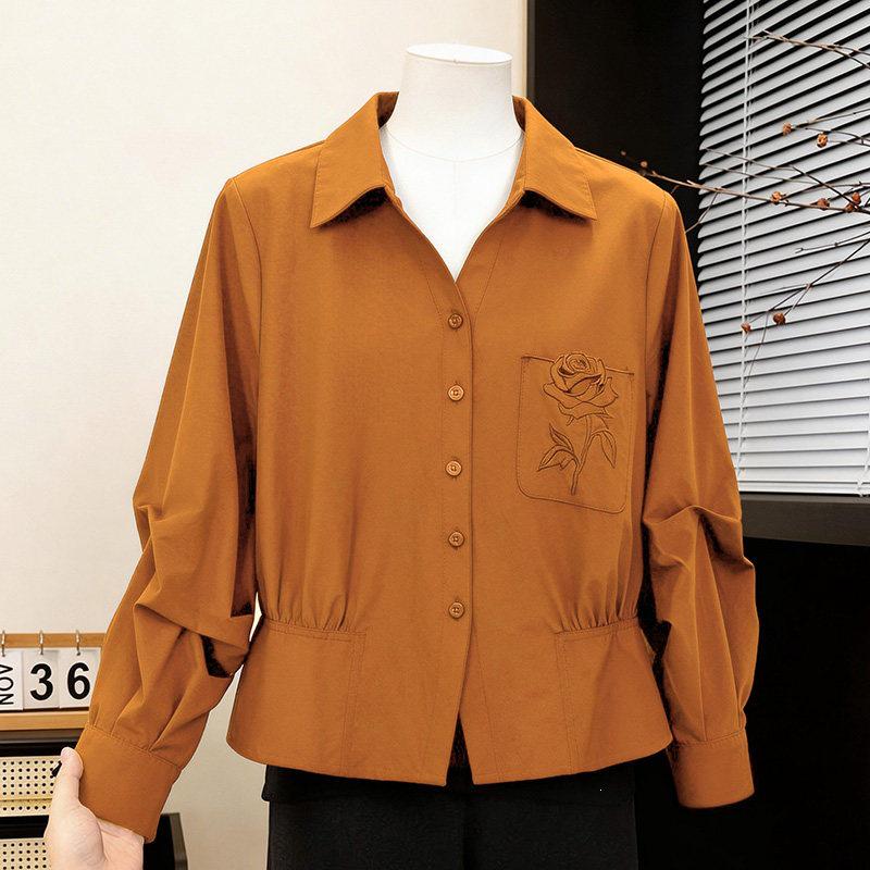 Spring 2026 Stylish Age-Reducing Long-Sleeve Shirt for Middle-Aged & Elderly Women 2XL (120-135 jin)
Spring 2026 Stylish Age-Reducing Long-Sleeve Shirt for Middle-Aged & Elderly Women 2XL (120-135 jin)