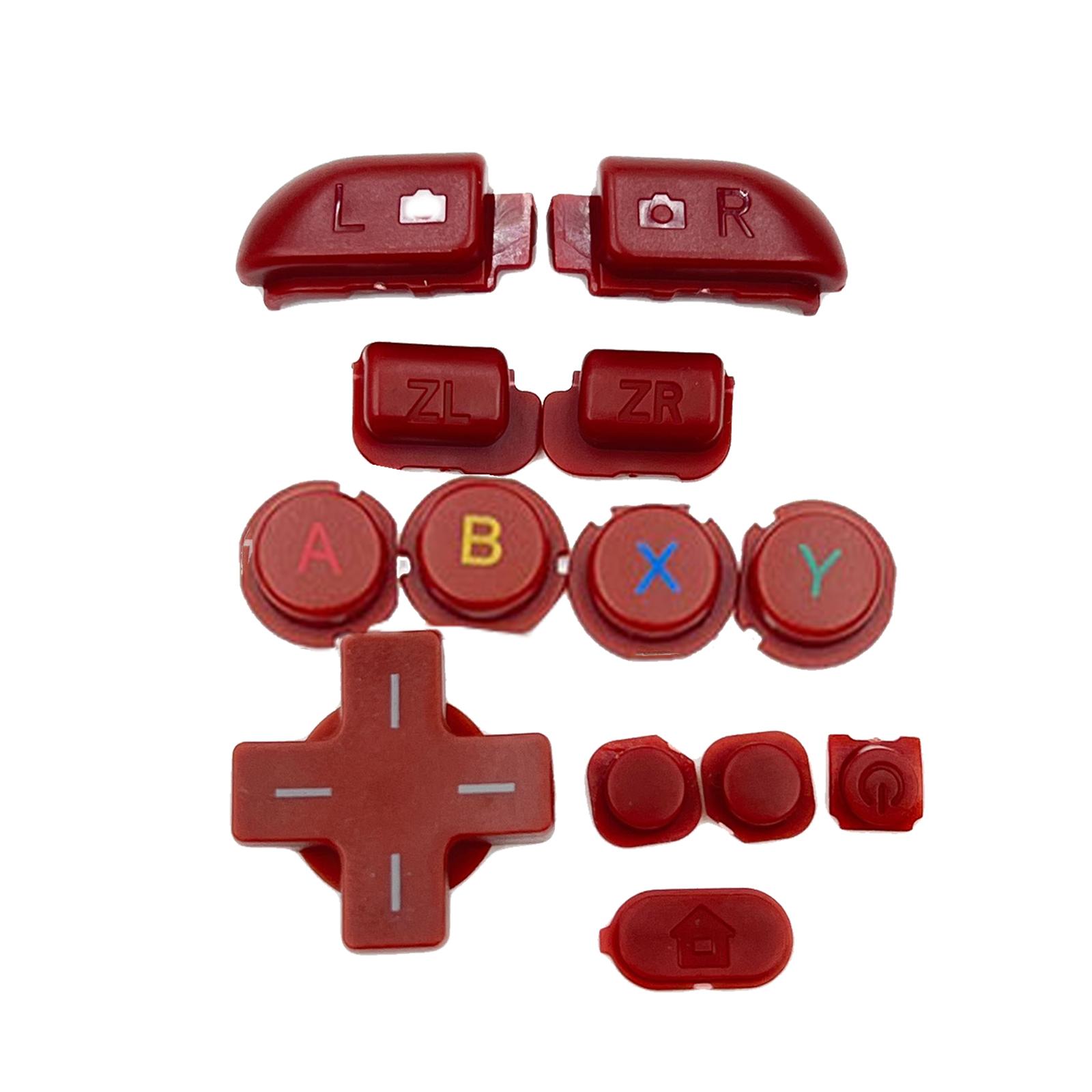 Full Power Buttons Kit D Pad A B X Y L R ZL ZR Home ON OF Replacement Compatible for New 3DSXL 3DSLL Console Repair Part красный
Full Power Buttons Kit D Pad A B X Y L R ZL ZR Home ON OF Replacement Compatible for New 3DSXL 3DSLL Console Repair Part красный