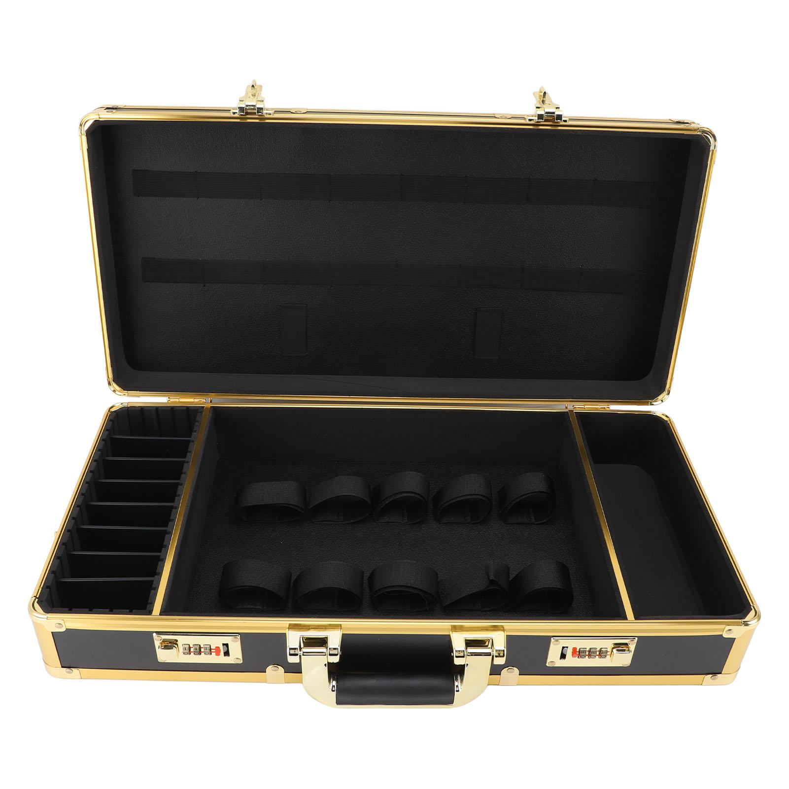 Hair Stylist Organizer Case 3 Digit Security Number Lock Portable Barber Supplies Case
Hair Stylist Organizer Case 3 Digit Security Number Lock Portable Barber Supplies Case