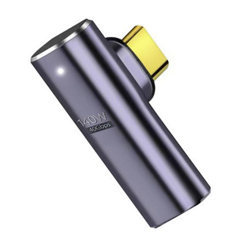 Magnetic USB4 Type-C Front Elbow Converter 40Gbps 140W 5A Fast Charging OTG Adapter As Shown A
Magnetic USB4 Type-C Front Elbow Converter 40Gbps 140W 5A Fast Charging OTG Adapter As Shown A