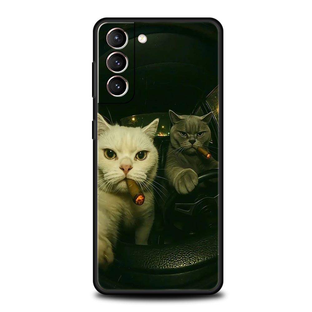 Phone Case Cover for Samsung Galaxy S26 S25 S24 S23 S22 S20 S21 FE Ultra Plus S25 Edge 5G Soft TPU Capas Cartoon Cat Art Fundas Samsung S21
Phone Case Cover for Samsung Galaxy S26 S25 S24 S23 S22 S20 S21 FE Ultra Plus S25 Edge 5G Soft TPU Capas Cartoon Cat Art Fundas Samsung S21