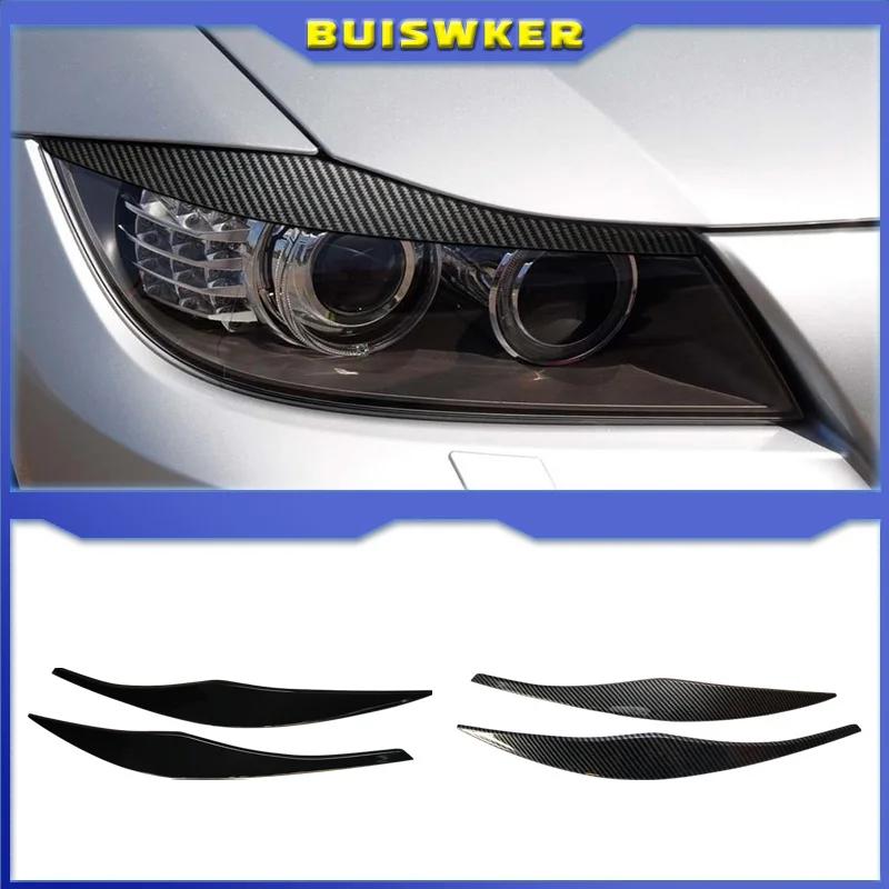 For BMW 3 Series E90 E91 2pcs ABS Gloss Black Headlight Eyebrows Eyelid 2005 2006 2007 2008 2009 2010 2011 Sedan / Touring
For BMW 3 Series E90 E91 2pcs ABS Gloss Black Headlight Eyebrows Eyelid 2005 2006 2007 2008 2009 2010 2011 Sedan / Touring