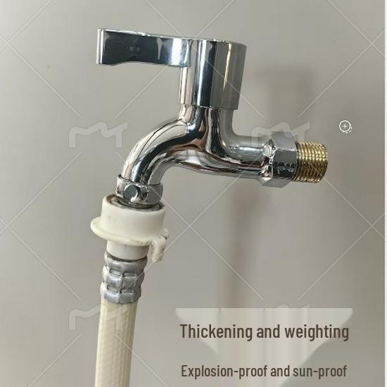 Heavy-Duty Quick Open 4-Point Universal Washing Machine Faucet with Enhanced Sun and Frost Protection
Heavy-Duty Quick Open 4-Point Universal Washing Machine Faucet with Enhanced Sun and Frost Protection