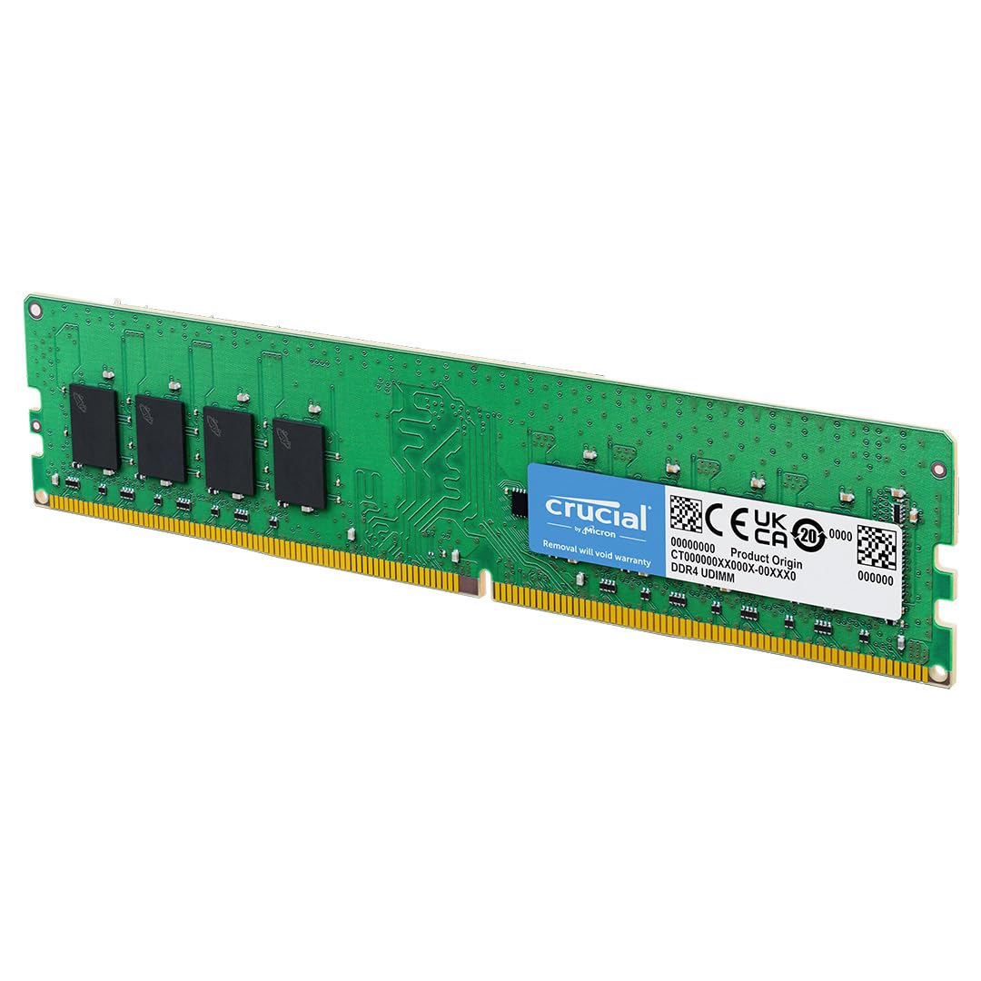 Crucial Desktop Additional Memory 8GB DDR4 CL17 UDIMM 288pin CT8G4DFS824A (8GBx1) 2400MT/s (PC4-19200)
Crucial Desktop Additional Memory 8GB DDR4 CL17 UDIMM 288pin CT8G4DFS824A (8GBx1) 2400MT/s (PC4-19200)