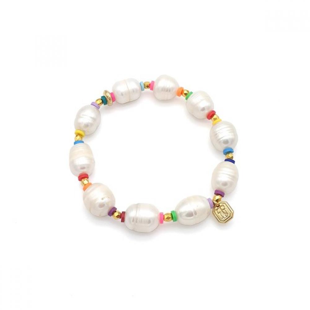 Tani By mineTani Rainbow Pearl Bracelet Ms2b100k L
Tani By mineTani Rainbow Pearl Bracelet Ms2b100k L