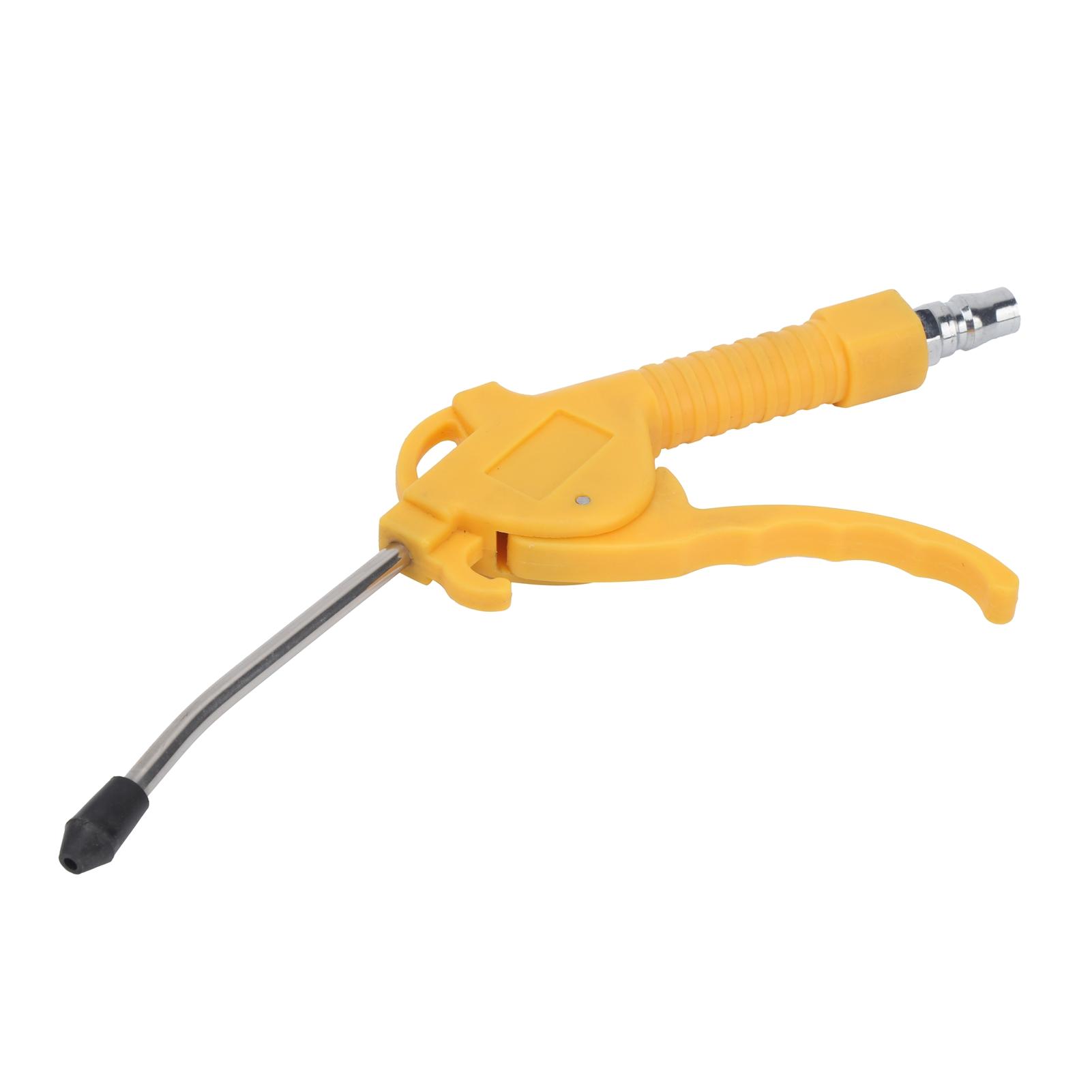 Пневматичний пістолет для видування пилу з коротким соплом, повітряний тиск, видування, промисловий інструмент, помаранчевий
Пневматичний пістолет для видування пилу з коротким соплом, повітряний тиск, видування, промисловий інструмент, помаранчевий