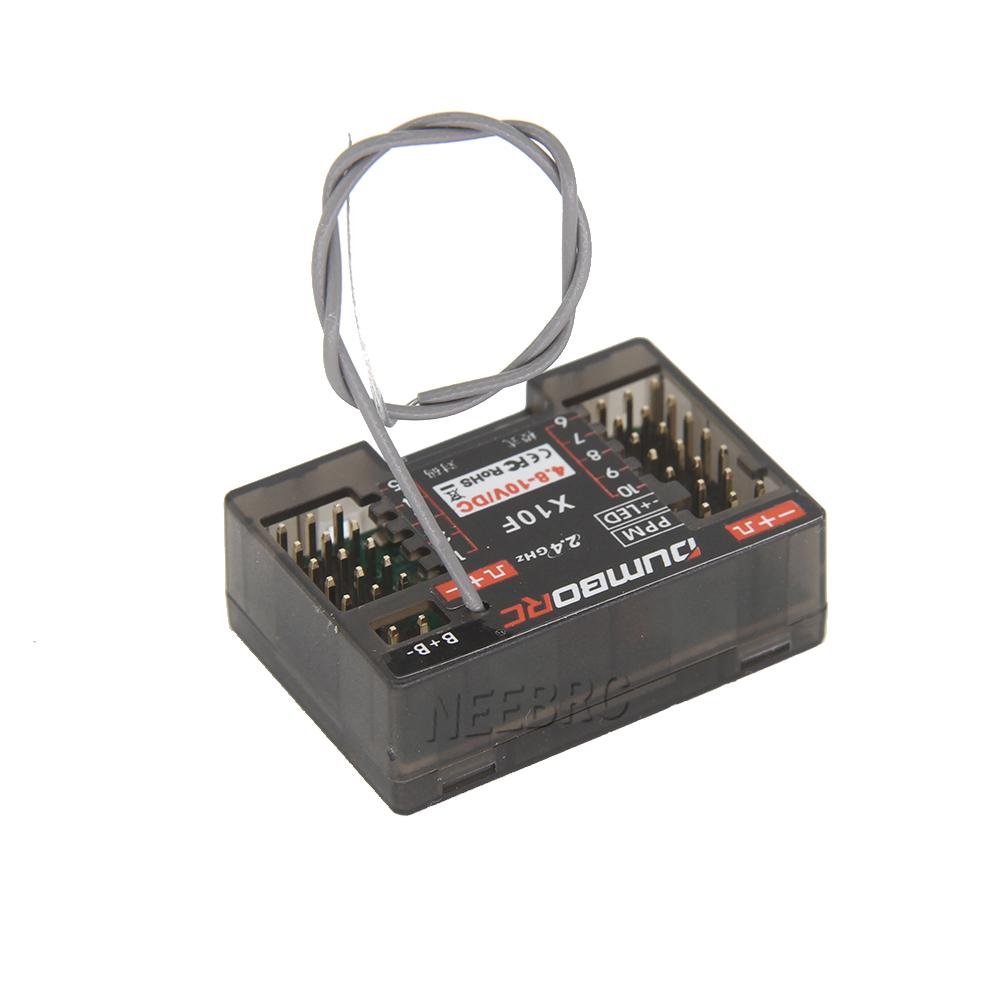 DUMBORC 10CH 2.4G 4.8-10V X10F X10FG Gyro Receiver Voltage Return for DDF-350 Transmitter Remote Control RC Car Boat Tank Model
DUMBORC 10CH 2.4G 4.8-10V X10F X10FG Gyro Receiver Voltage Return for DDF-350 Transmitter Remote Control RC Car Boat Tank Model