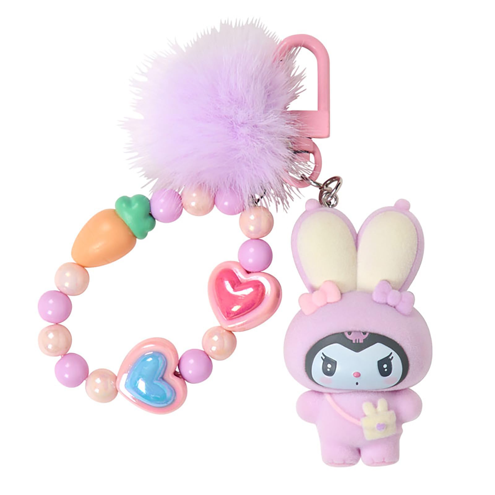 Sanrio Keychain Rabbit Kuromi 776866 (Puffy-Eared Club)
Sanrio Keychain Rabbit Kuromi 776866 (Puffy-Eared Club)