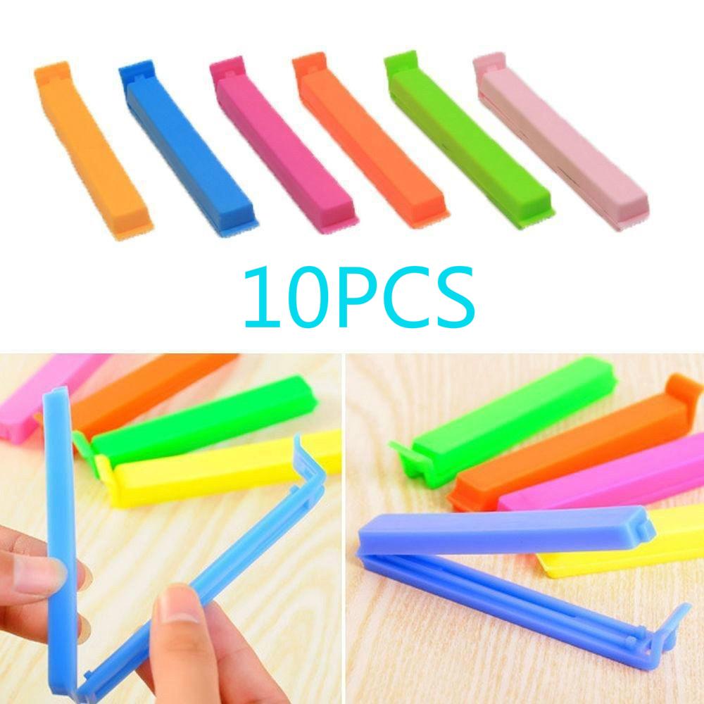 Высокое качество, модные кухонные принадлежности, инструмент для хранения, пищевой мешок, зажим, пластиковый зажим для уплотнения 10pcs
Высокое качество, модные кухонные принадлежности, инструмент для хранения, пищевой мешок, зажим, пластиковый зажим для уплотнения 10pcs