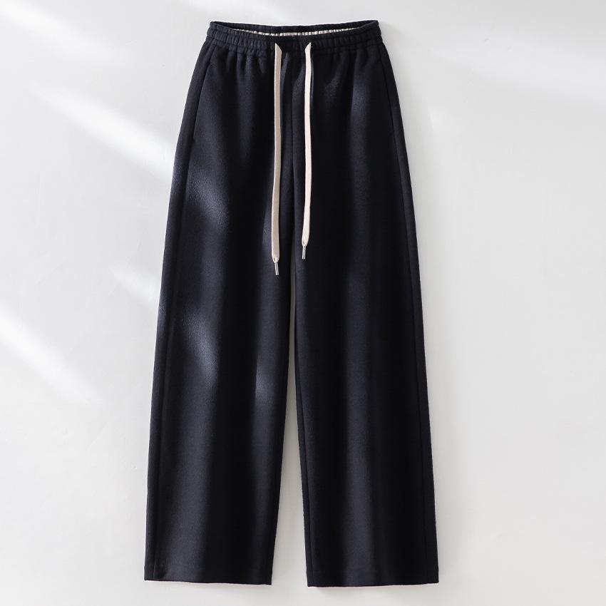 Women s Thickened Flocked Wide-Leg Wool Pants – Slimming, Flaw-Hiding, Elastic Waist, Drawstring, Casual Autumn/Winter Trousers Small темно-синього кольору
Women s Thickened Flocked Wide-Leg Wool Pants – Slimming, Flaw-Hiding, Elastic Waist, Drawstring, Casual Autumn/Winter Trousers Small темно-синього кольору