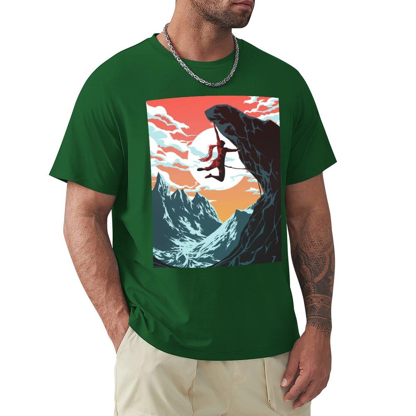 Футболка с изображением девушки-скалолазки, векторная графика, футболки с рисунком рэпера, большие размеры, летняя футболка с рисунком для мужчин XXXL зелёный
Футболка с изображением девушки-скалолазки, векторная графика, футболки с рисунком рэпера, большие размеры, летняя футболка с рисунком для мужчин XXXL зелёный