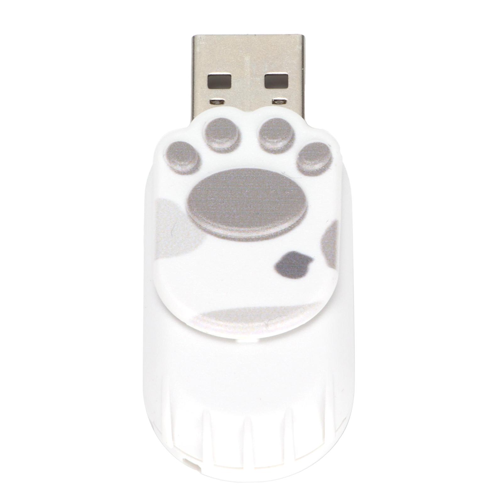 Flash Drive Portable Large Storage Stick Cat Paw Shape U Disk for Computer LaptopGrey 64GB сірий
Flash Drive Portable Large Storage Stick Cat Paw Shape U Disk for Computer LaptopGrey 64GB сірий