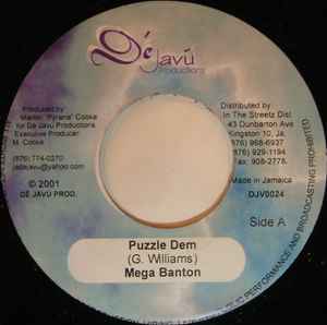 7inch Record MEGA BANTON - Puzzle Dem DJV0024 Dé Javú Product 2001 Jamaica Reggae, Ska & Dub Used
7inch Record MEGA BANTON - Puzzle Dem DJV0024 Dé Javú Product 2001 Jamaica Reggae, Ska & Dub Used