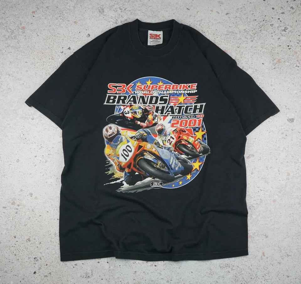 Vintage SBK Brands Hatch Round 10 2001 XL
Vintage SBK Brands Hatch Round 10 2001 XL