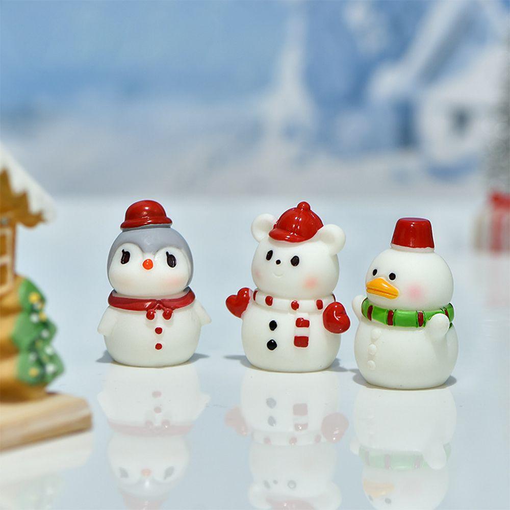 DIY садовый орнамент настольная фигурка снеговика Рождественский миниатюрный микро ландшафтный дизайн пингвин 1
DIY садовый орнамент настольная фигурка снеговика Рождественский миниатюрный микро ландшафтный дизайн пингвин 1