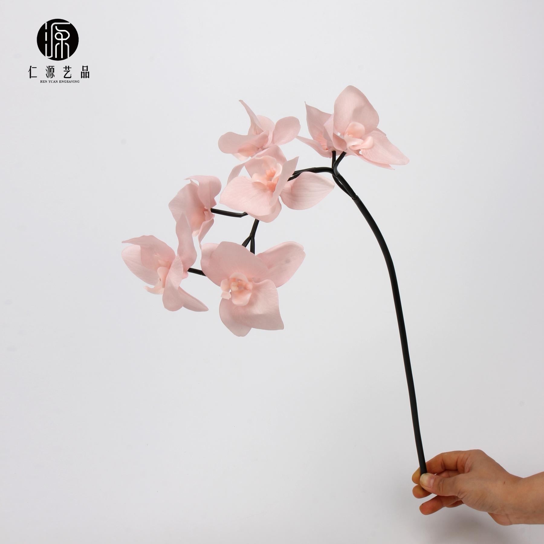 2pc 65cm TPE Phalaenopsis Orchid Artificial Flower - Soft-Touch Realistic Fake Plant for Home Wedding Decor рожевий
2pc 65cm TPE Phalaenopsis Orchid Artificial Flower - Soft-Touch Realistic Fake Plant for Home Wedding Decor рожевий