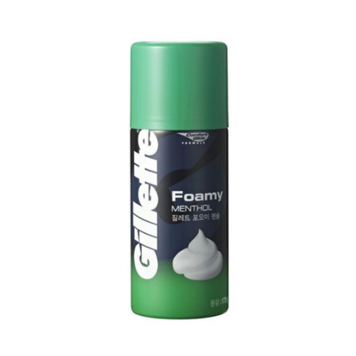 Пена для бритья Gillette Foamy Menthol — 175 г — 1 шт.
Пена для бритья Gillette Foamy Menthol — 175 г — 1 шт.
