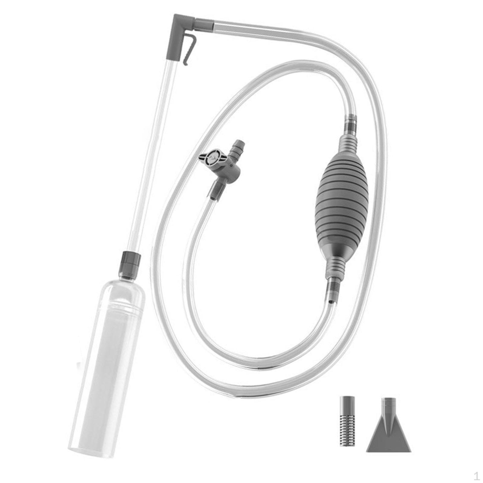 Сифон для аквариума, пылесос, аквариум, смена воды, регулируемый поток, прочный, удаляет грязь 2.6m
Сифон для аквариума, пылесос, аквариум, смена воды, регулируемый поток, прочный, удаляет грязь 2.6m