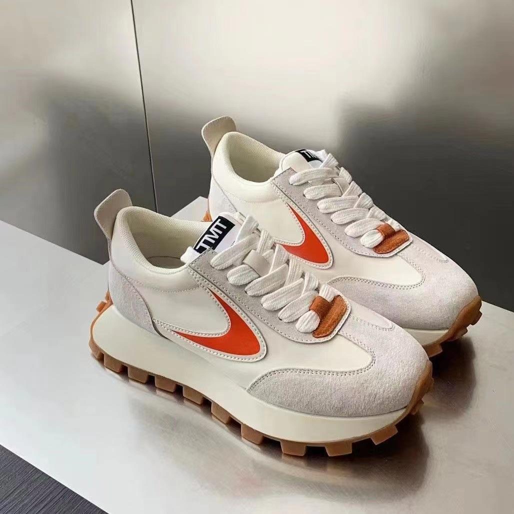 Couple Men Women Chunky Sneaker Running Shoes Fashion Casual Leather Fabric Breathable Height Increased Platform Sports Shoes 35
Couple Men Women Chunky Sneaker Running Shoes Fashion Casual Leather Fabric Breathable Height Increased Platform Sports Shoes 35