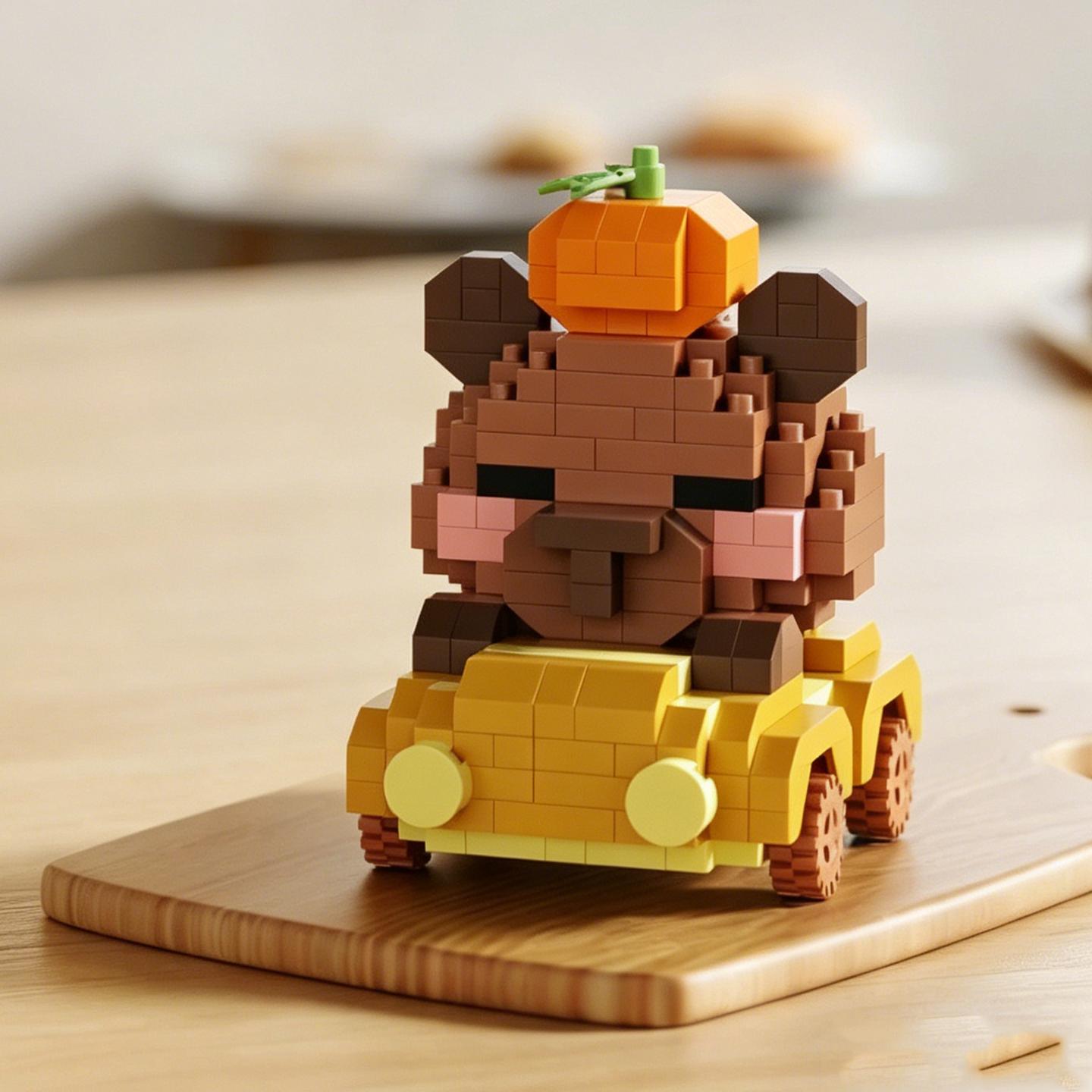 Cute Capybara Building Block Set Desktop Decor Model Cartoon Animals Guinea Pig Ornaments Capybara Block DIY Toys Birthday Gift
Cute Capybara Building Block Set Desktop Decor Model Cartoon Animals Guinea Pig Ornaments Capybara Block DIY Toys Birthday Gift