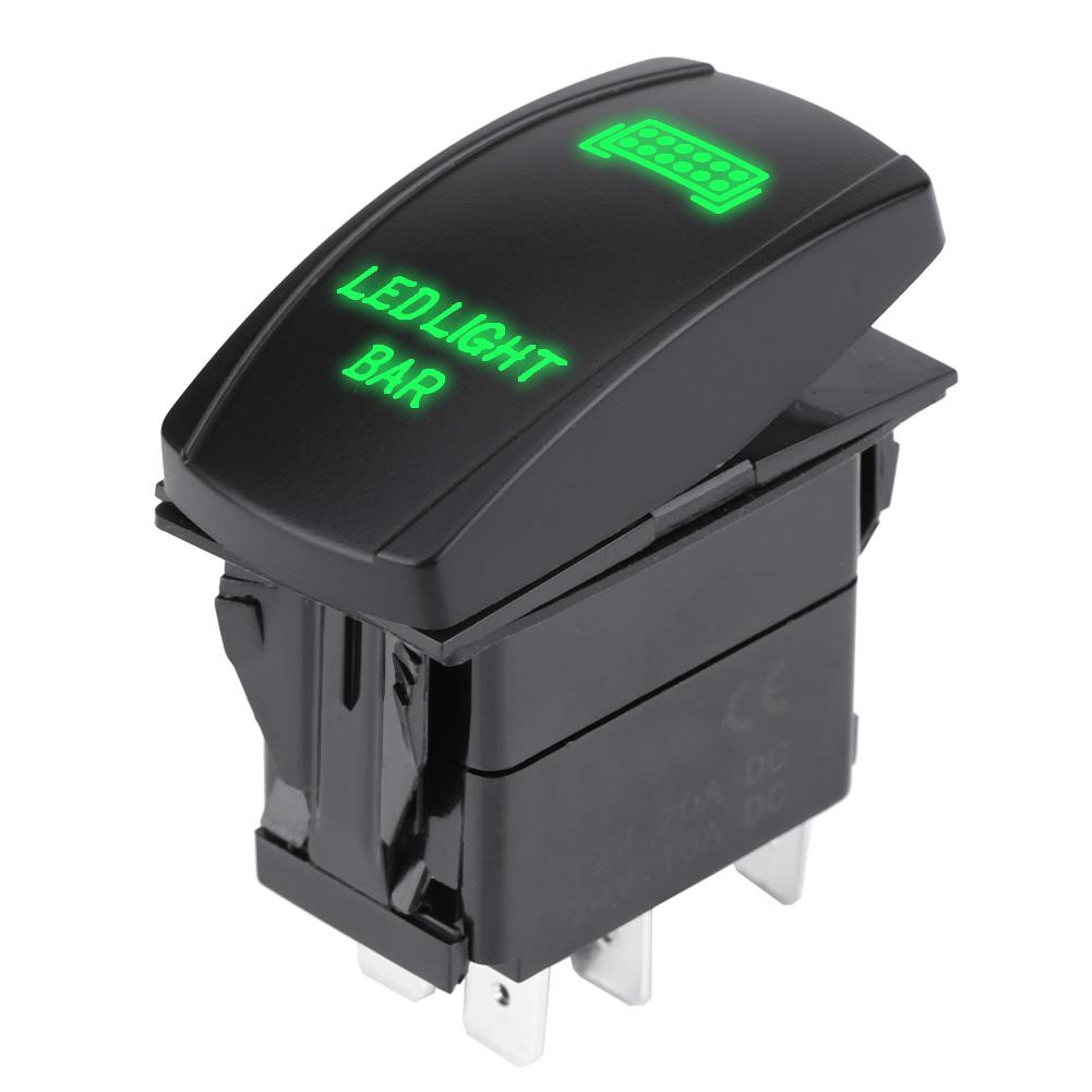 12 В 24 В водонепроницаемый 5-контактный светодиодный тумблерный переключатель SPST Вкл. ВЫКЛ. для автомобиля, лодки, грузовика(зеленый) чёрный
12 В 24 В водонепроницаемый 5-контактный светодиодный тумблерный переключатель SPST Вкл. ВЫКЛ. для автомобиля, лодки, грузовика(зеленый) чёрный