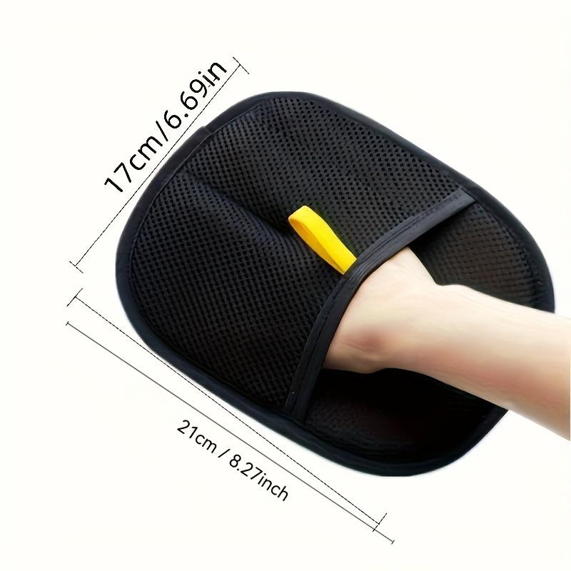 1pc Reusable Pet Hair Removal Glove, Double-Sided Brush for Cats & Dogs, Static Clothing Fur Lint Remover, Comfortable Living чёрный
1pc Reusable Pet Hair Removal Glove, Double-Sided Brush for Cats & Dogs, Static Clothing Fur Lint Remover, Comfortable Living чёрный