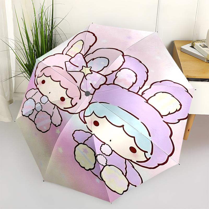 1pc Kawaii Bunny Friends Automatic Folding Umbrella: Cute Design with Pastel Colors, Perfect for Fans, Travelers, and Daily Use!K071
1pc Kawaii Bunny Friends Automatic Folding Umbrella: Cute Design with Pastel Colors, Perfect for Fans, Travelers, and Daily Use!K071