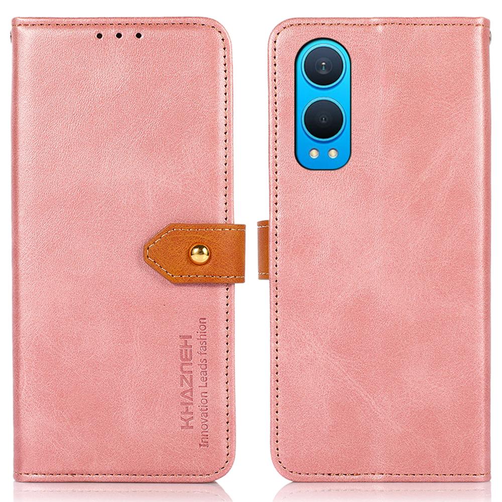 KHAZNEH For OnePlus Nord CE4 Lite 5G/Oppo K12x 5G (China) Leather Case Stand Wallet Phone Cover Rose Gold
KHAZNEH For OnePlus Nord CE4 Lite 5G/Oppo K12x 5G (China) Leather Case Stand Wallet Phone Cover Rose Gold