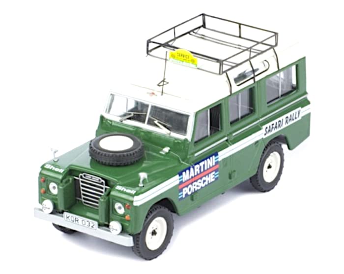 Ixo Model Land Rover Series 109 78 Safari Rally с багажником на крыше RAC387X 1/43
Ixo Model Land Rover Series 109 78 Safari Rally с багажником на крыше RAC387X 1/43