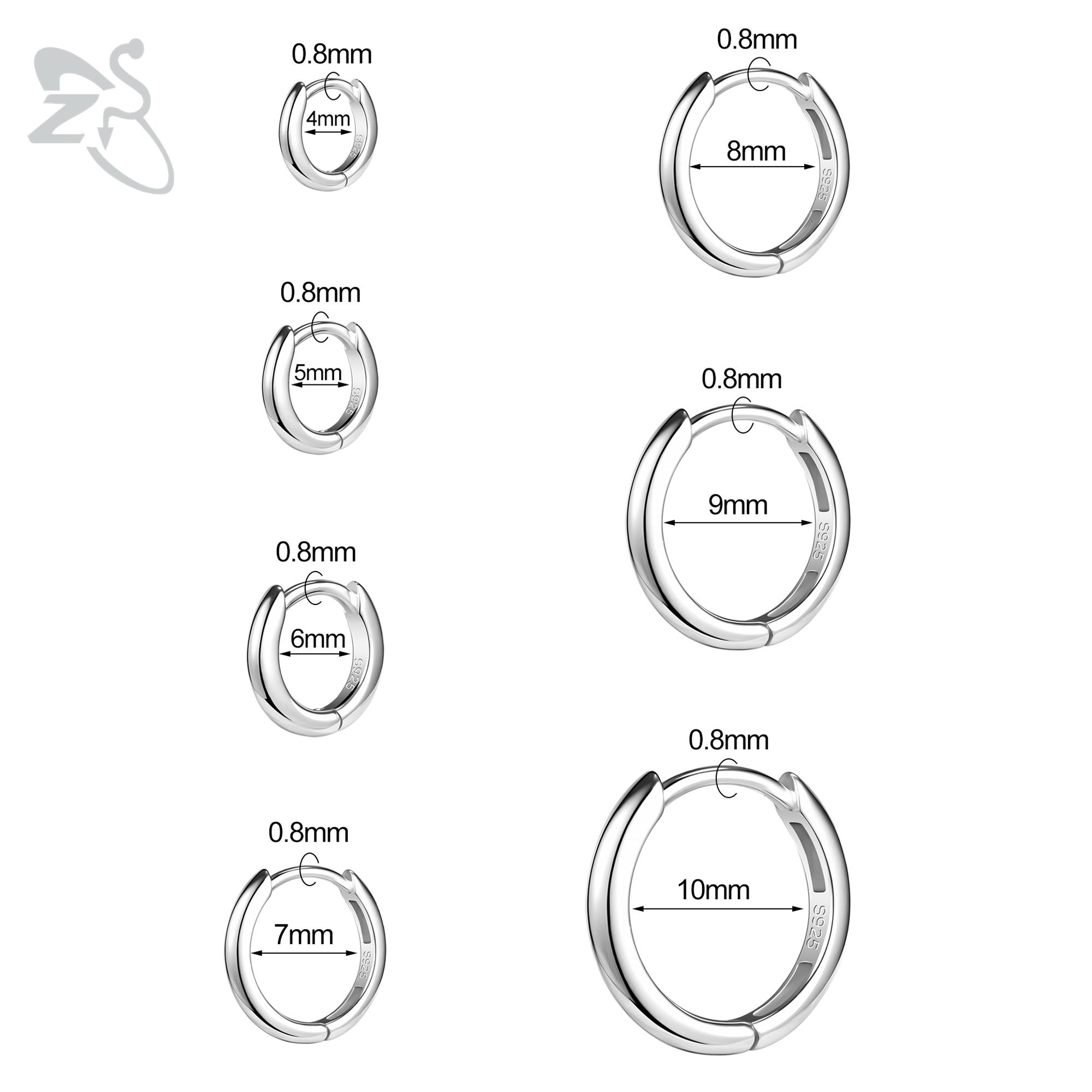 ZS 1 Piece 20G 925 Silver Hoop Earring For Women Girls 4MM-10MM Round Earrings Helix Cartilage Rook Piercings Jewelry 5MM белый
ZS 1 Piece 20G 925 Silver Hoop Earring For Women Girls 4MM-10MM Round Earrings Helix Cartilage Rook Piercings Jewelry 5MM белый