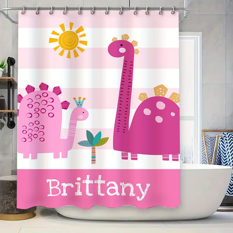Bright Sunny Day Kids Cartoon Shower Curtain With Name For Bathroom Decor Pink Color Available In Multiple Sizes W60H190(CM)-1 Pcs
Bright Sunny Day Kids Cartoon Shower Curtain With Name For Bathroom Decor Pink Color Available In Multiple Sizes W60H190(CM)-1 Pcs