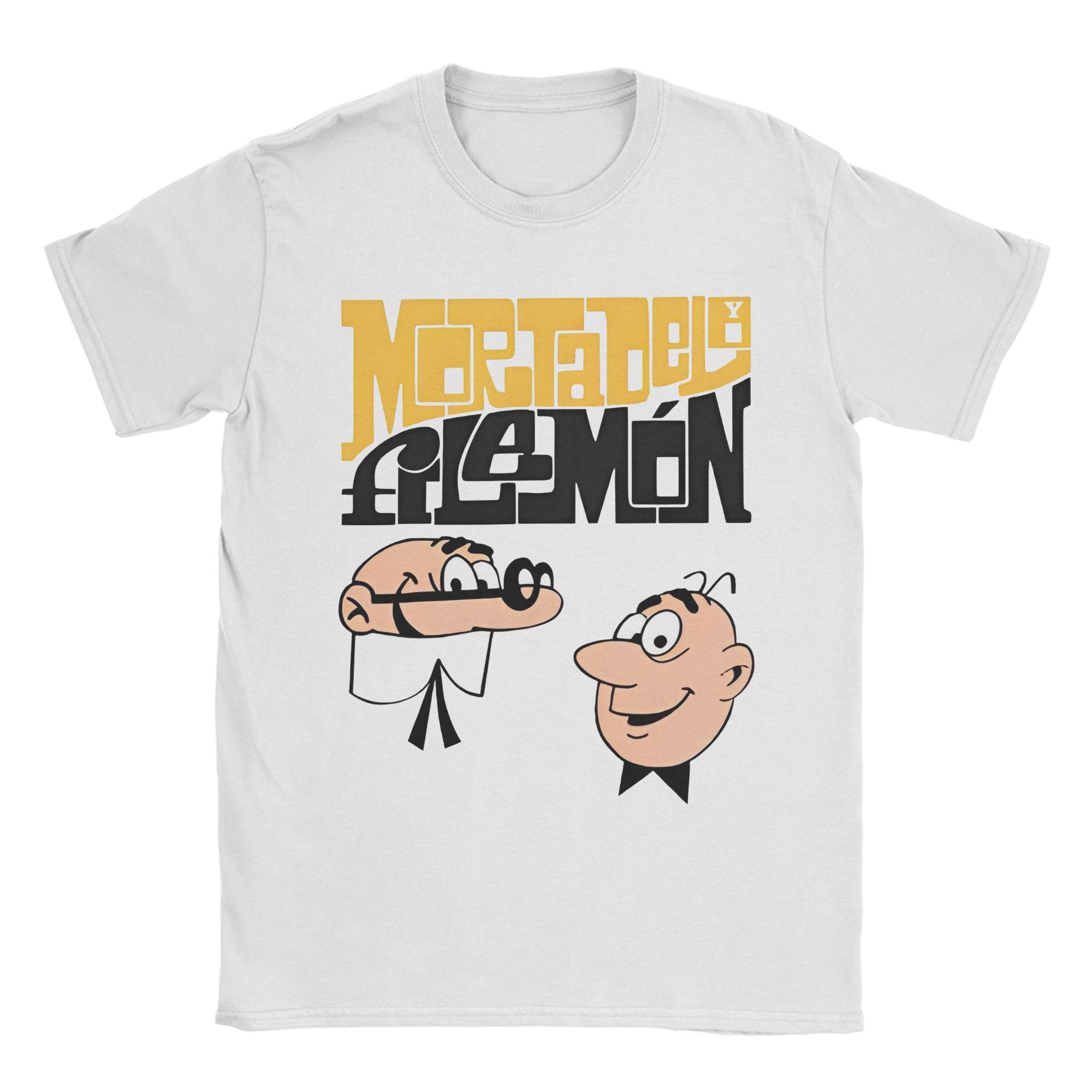 Mort & Phil Mortadelo y Filemón Merch Unisex T Shirts Cotton Tee New Arrival T-shirt Clothes S
Mort & Phil Mortadelo y Filemón Merch Unisex T Shirts Cotton Tee New Arrival T-shirt Clothes S