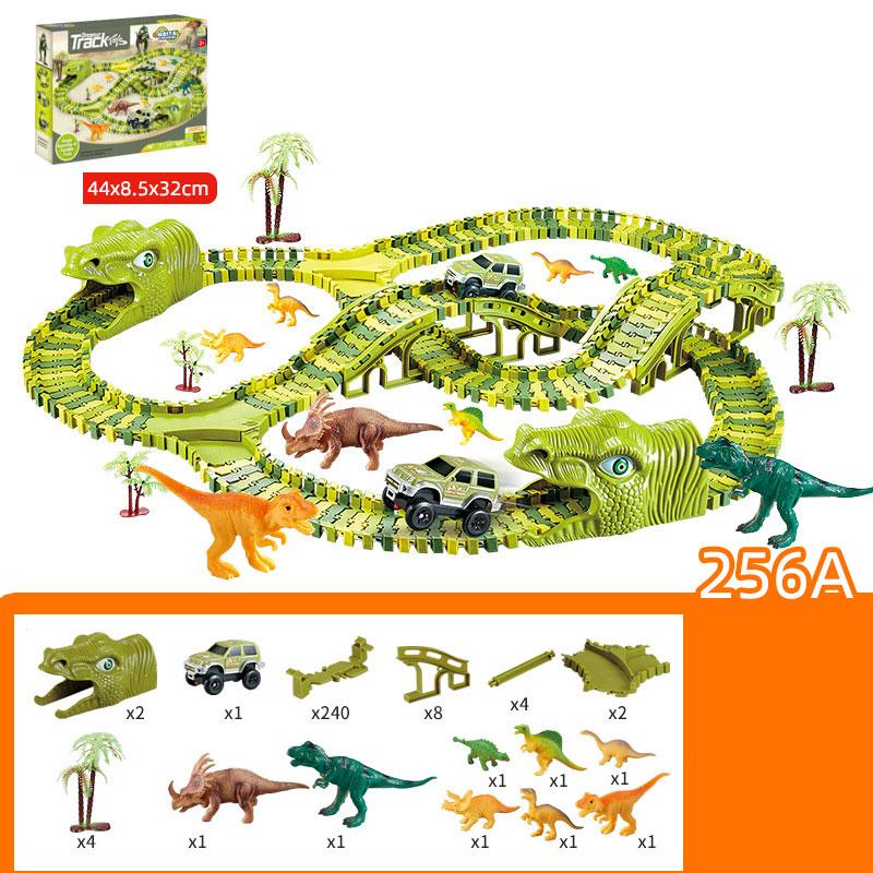 Автогонки Электрическая Трек Сборка Пазл Сцена Динозавров Детская Развивающая Игрушка 240pcs
Автогонки Электрическая Трек Сборка Пазл Сцена Динозавров Детская Развивающая Игрушка 240pcs