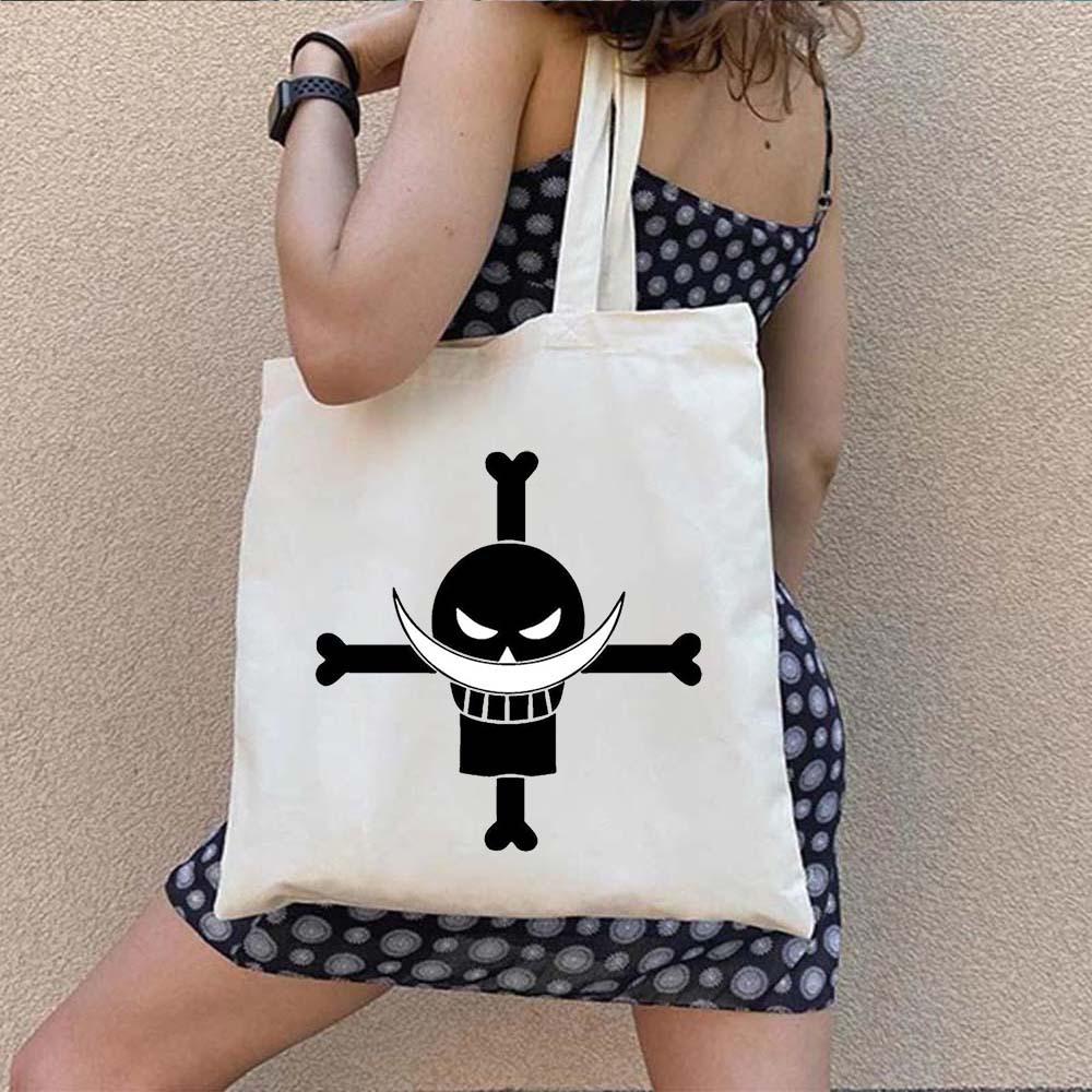 One Piece Luffy printed canvas single-shoulder shopping bag 7518
One Piece Luffy printed canvas single-shoulder shopping bag 7518