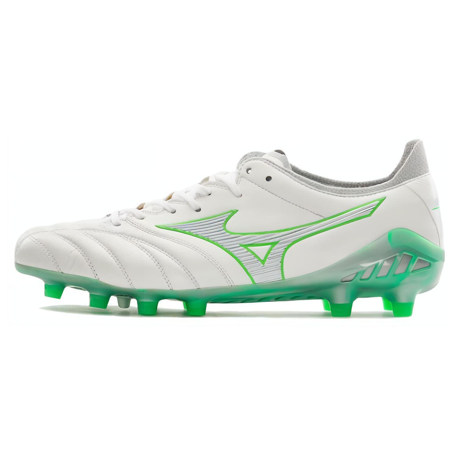 Mizuno Morelia Neo Collection Soccer Shoes Men s Low top White/Green P1GA228037 40.5
Mizuno Morelia Neo Collection Soccer Shoes Men s Low top White/Green P1GA228037 40.5