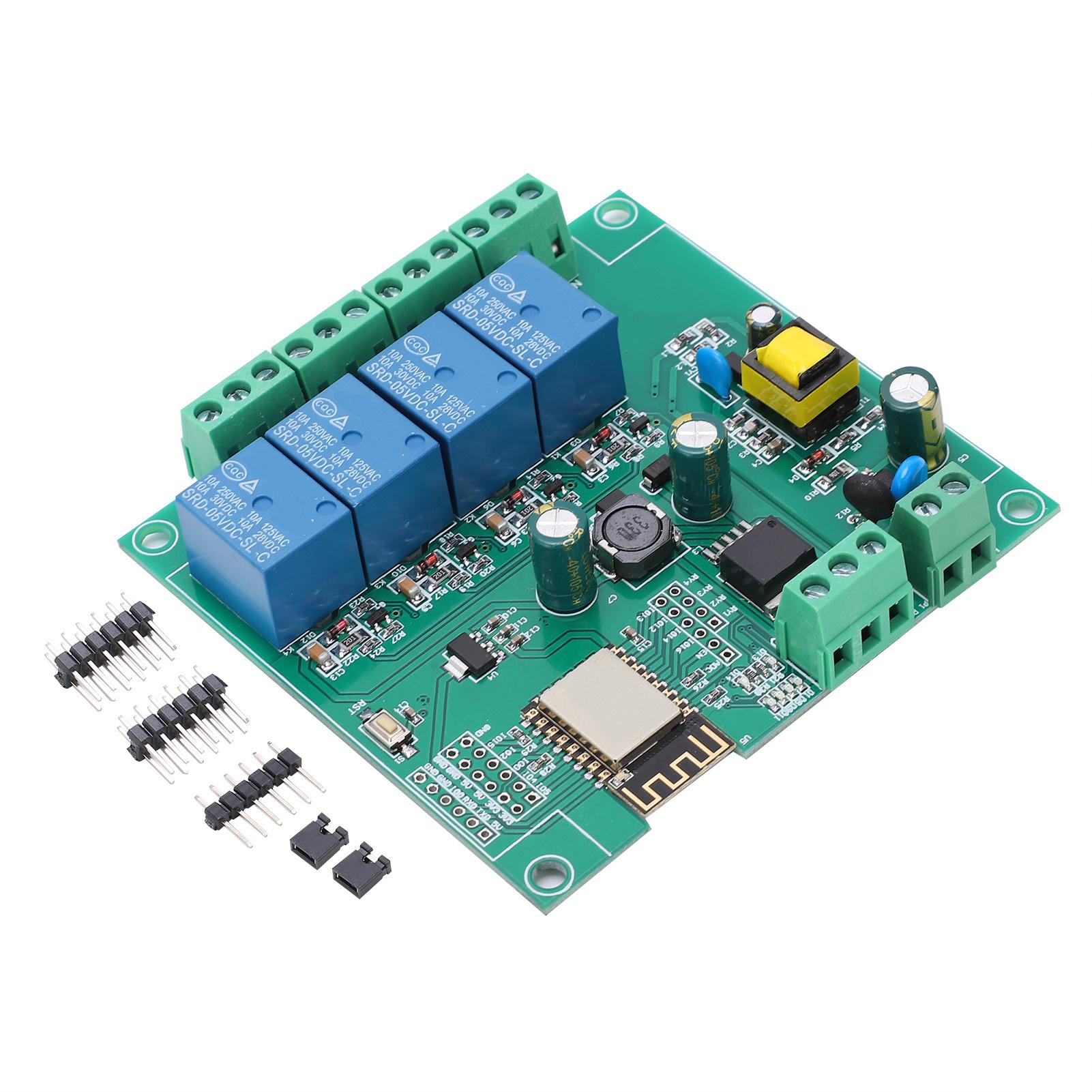 Relay Module WIFI 4Channel ESP8266 Development Board for Wireless Control DC712V5V USB
Relay Module WIFI 4Channel ESP8266 Development Board for Wireless Control DC712V5V USB