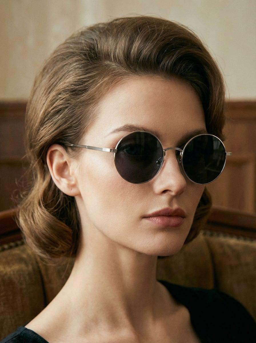 Women s metal full-frame round glasses, stylish and casual, suitable for daily commuting, outfit photography, outdoor vacations, чёрный
Women s metal full-frame round glasses, stylish and casual, suitable for daily commuting, outfit photography, outdoor vacations, чёрный