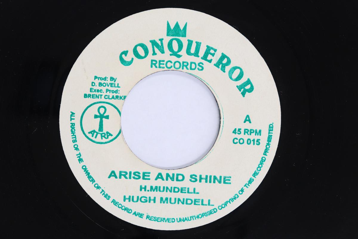 7inch Record HUGH MUNDELL Arise And Shine Version CO015 Conqueror Recor 1996 UK Reggae Ska Dub Used
7inch Record HUGH MUNDELL Arise And Shine Version CO015 Conqueror Recor 1996 UK Reggae Ska Dub Used