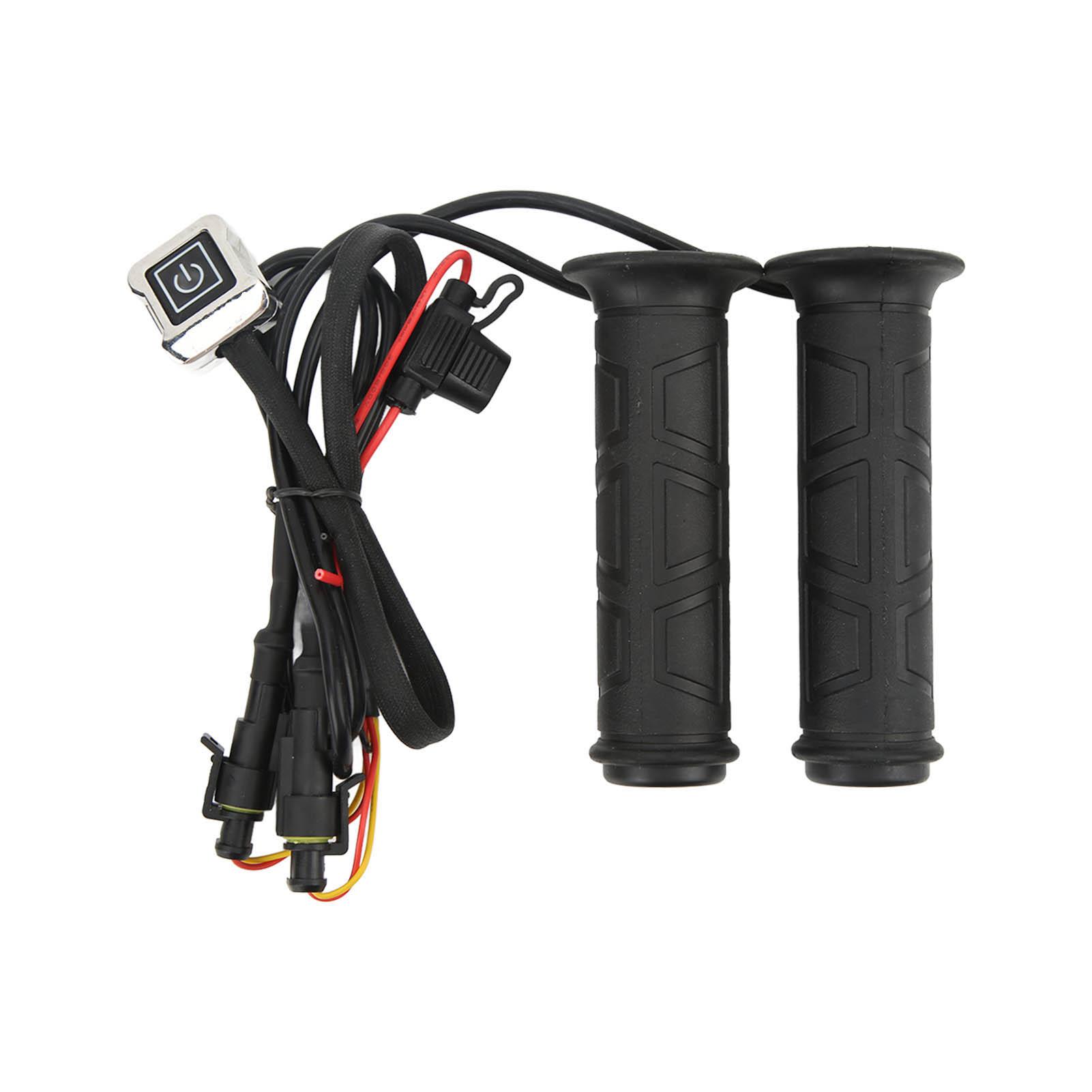 1Pair 12V Motorcycle Heated Handle Waterproof Electric Heated Handlebar Grips with Adjustable Temperature for ATV
1Pair 12V Motorcycle Heated Handle Waterproof Electric Heated Handlebar Grips with Adjustable Temperature for ATV