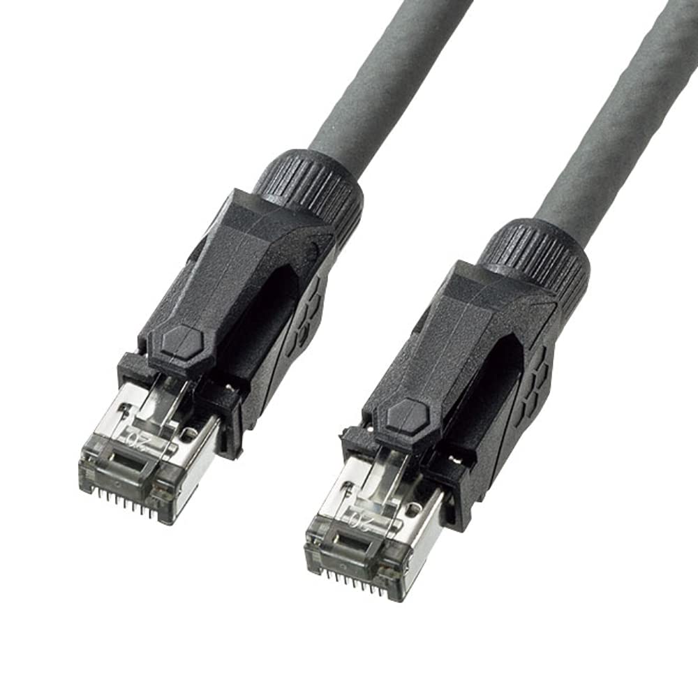 Sanwa Supply CAT6A STP LAN Cable RJ45 Breaking Gray (10m) 10Gbps/500MHz Anti-Claw KB-T6ASTP-10GY сірий колір
Sanwa Supply CAT6A STP LAN Cable RJ45 Breaking Gray (10m) 10Gbps/500MHz Anti-Claw KB-T6ASTP-10GY сірий колір