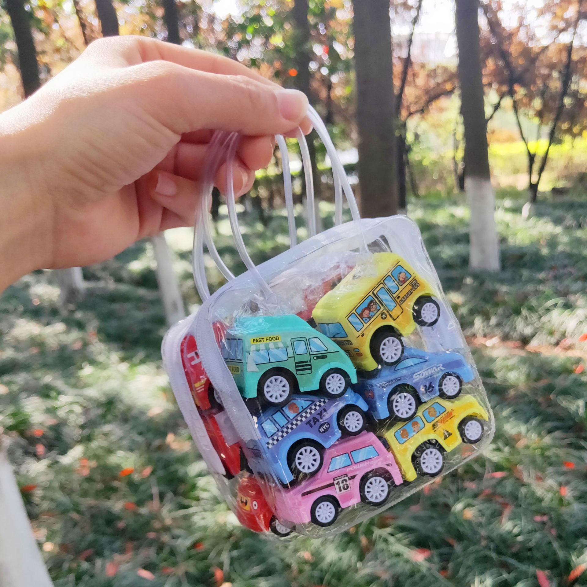 Creative Cartoon Mini Pull-Back Toy Car Set for Kids - Gift Bag Edition
Creative Cartoon Mini Pull-Back Toy Car Set for Kids - Gift Bag Edition