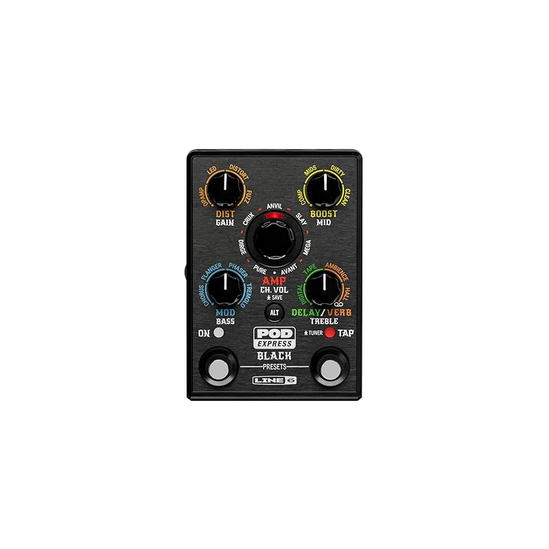 Line 6 POD EXPRESS GUITAR BLK Amp Simulator/Effects Processor Multi-Effects
Line 6 POD EXPRESS GUITAR BLK Amp Simulator/Effects Processor Multi-Effects