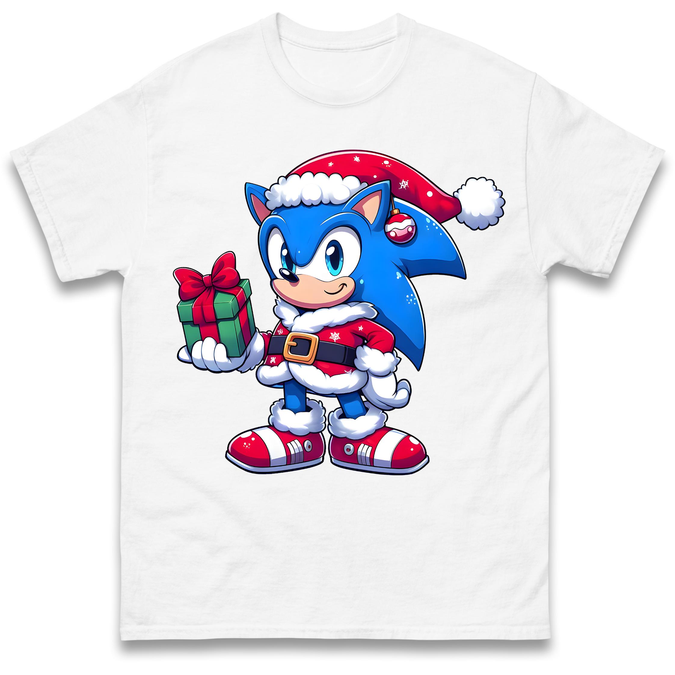 Sonic The Hedgehog Santa T-Shirt Tshirt Mens Womens Tops Unisex Tees 100% Cotton 4XL
Sonic The Hedgehog Santa T-Shirt Tshirt Mens Womens Tops Unisex Tees 100% Cotton 4XL