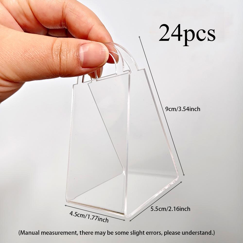 24pcs/set Transparent Acrylic Handheld Bead Box Multifunctional Storage Display Boxes Jewelry Packaging Candy Storage Gift Box Model 01, 24pcs/set
24pcs/set Transparent Acrylic Handheld Bead Box Multifunctional Storage Display Boxes Jewelry Packaging Candy Storage Gift Box Model 01, 24pcs/set
