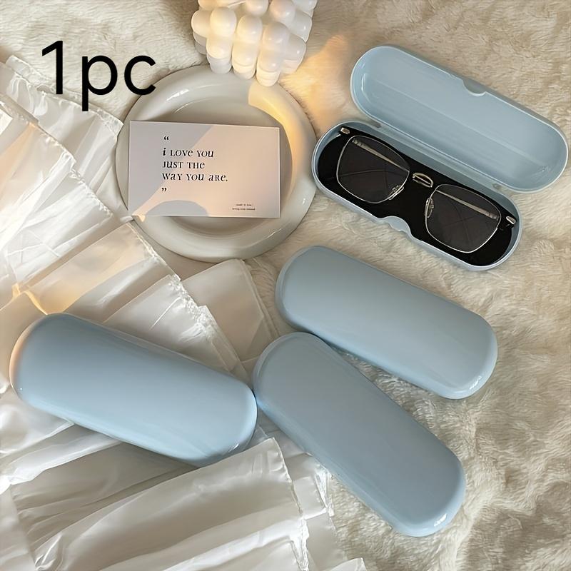 1pc Minimalist Macaron-Colored Glasses Storage Box - Portable Organizer for Fashion & Reading Glasses, Soft Lined Scratch
1pc Minimalist Macaron-Colored Glasses Storage Box - Portable Organizer for Fashion & Reading Glasses, Soft Lined Scratch