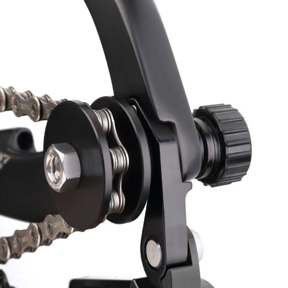 Adjustable Bike Chain Keeper Holder Lightweight Virtual Hub Fixed Chain Retainer Support MTB чорний