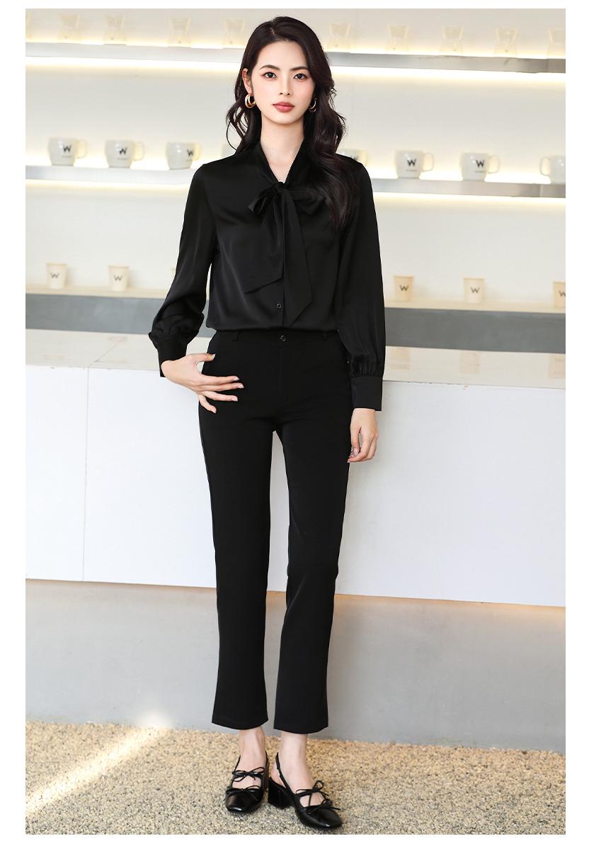 Satin Bow Chic Women s Spring Top L чорний
Satin Bow Chic Women s Spring Top L чорний